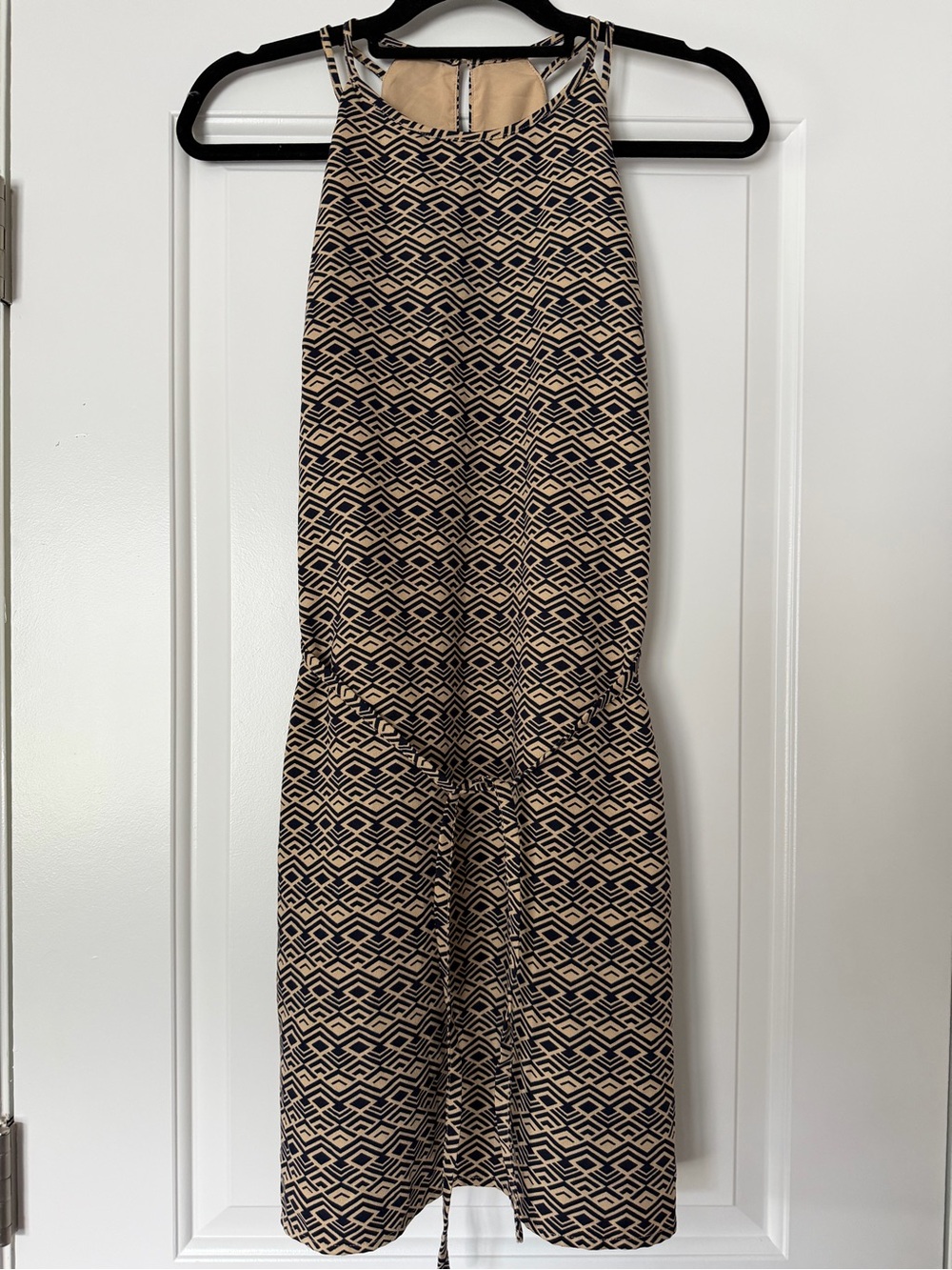 Banana Republic halter mini dress